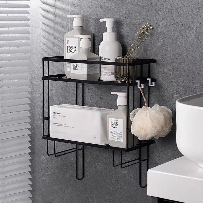 Étagère de Rangement Pratique pour Salle de Bain – Solution Gain de Place au-dessus des Toilettes