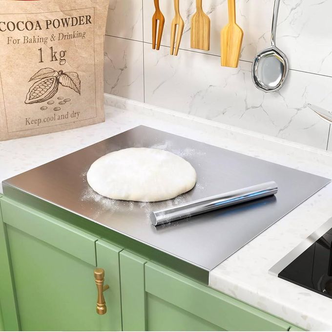 Planche à Découper Inox SteelPro™ : Surface Hygiénique Ultime