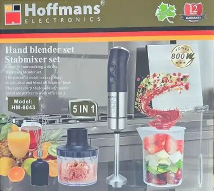 Mixeur Plongeant Multifonction HOFFMANNS HM-8043 – Puissance & Polyvalence au Quotidien