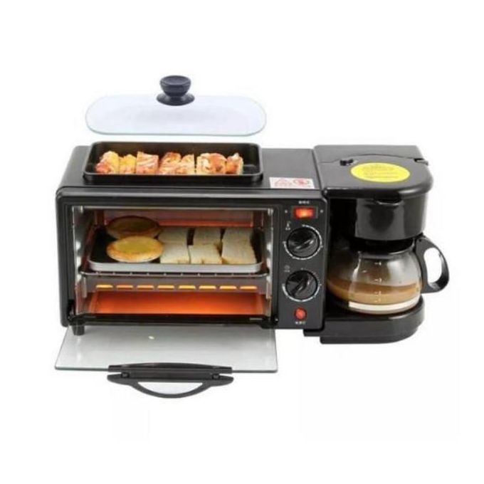 Machine Petit-Déjeuner Multifonction 3-en-1 – L’indispensable de vos matins réussis !