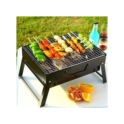 Barbecue Portable Rectangulaire à Charbon