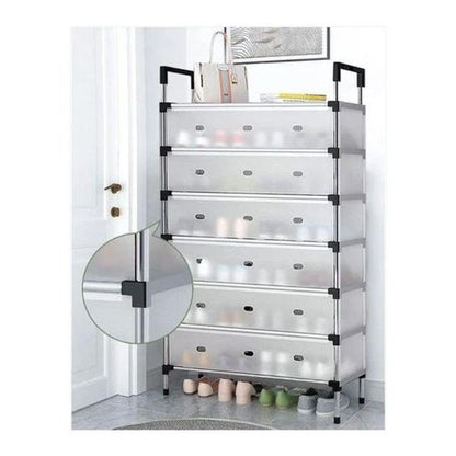 Armoire à Chaussures Moderne à Tiroirs – Rangement Élégant, Transparent et Multifonctionnel