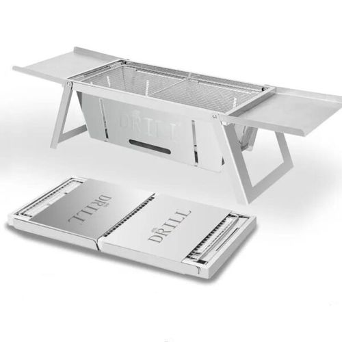 Barbecue Inox Ultra-Mince – Camping, Jardin & Voyage
