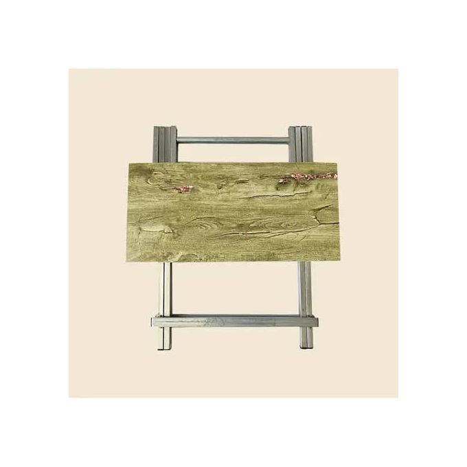 Table Pliante Multifonctionnelle en Bois – Compacte, Pratique et Élégante