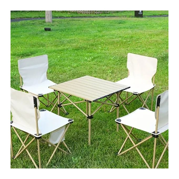 Pack 4 Chaises + Table Pliante – Pour des Moments Inoubliables en Famille