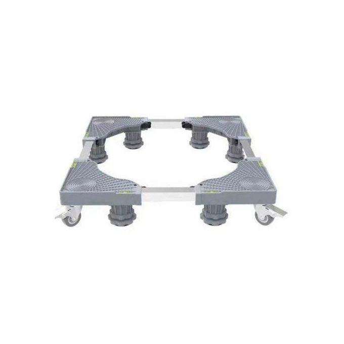 Support Réglable Machine à Laver Anti-Vibration avec Roues – Charge 500 kg