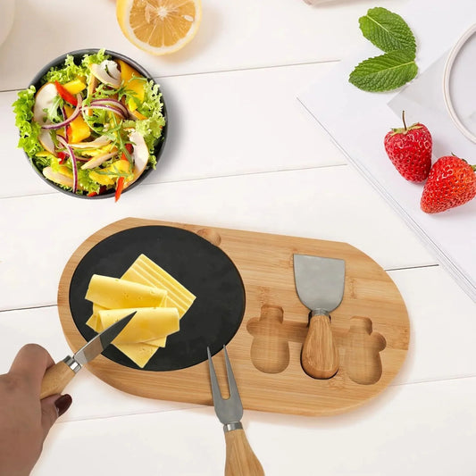 Planche à Fromage en Bambou : Idéale pour l'Iftar de Ramadan