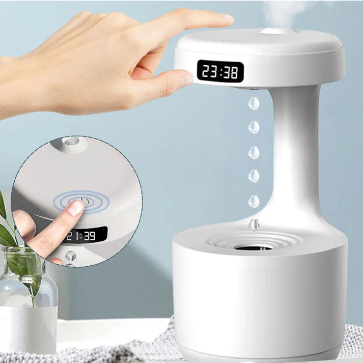 Humidificateur Compact 💧 – L’arme secrète contre l’air sec, le stress et les nuits agitées.
