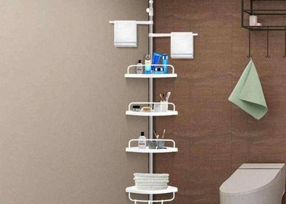 Étagère de Salle de Bain 3 Niveaux – Rangement Gain&nbsp;de Place Élégant