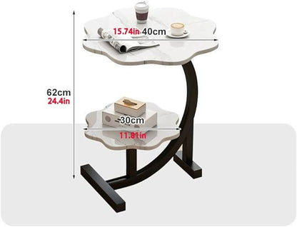Table d’Appoint Design Moderne – Petite Table Décorative pour Salon, Chambre ou Balcon