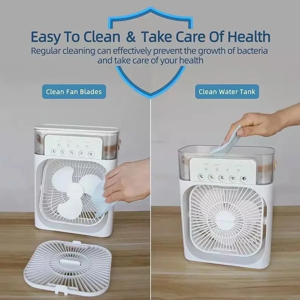 Climatiseur Portable WDFYD – Fraîcheur Instantanée et Bien-Être à Portée de Main !