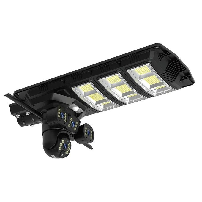 Caméra de Surveillance Solaire 4G 360° avec Éclairage LED Puissant – Sécurité Intelligente Jour &amp; Nuit