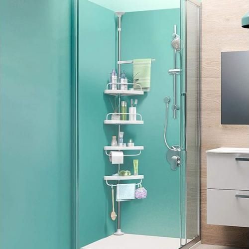 Étagère de Salle de Bain 3 Niveaux – Rangement Gain&nbsp;de Place Élégant
