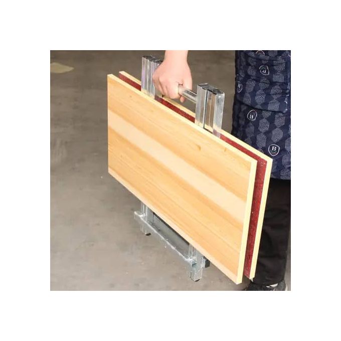 Table Pliante Multifonctionnelle en Bois – Compacte, Pratique et Élégante