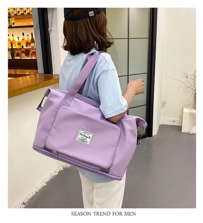 Sac de Voyage avec Bandoulière Amovible – Pratique et Élégant