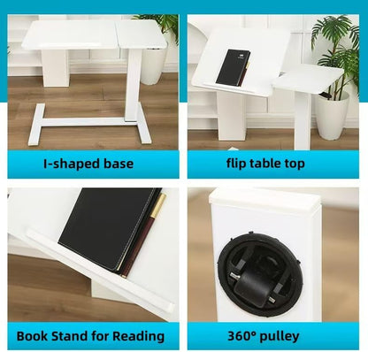 Table réglable pour ordinateur portable – support polyvalent pour lit, canapé ou balcon