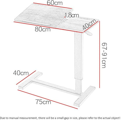 Table réglable pour ordinateur portable – support polyvalent pour lit, canapé ou balcon