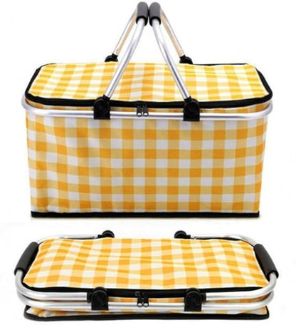 Panier de Pique-Nique Isotherme Pliable – Votre allié indispensable pour l’été