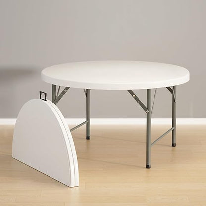 ✨ Table Ronde Pliante – La solution idéale pour gagner de l’espace et profiter en famille ✨