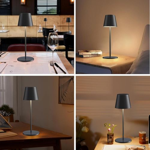 Lampe de Table LED Élégante et Rechargeable – Lumière Douce & Design Moderne