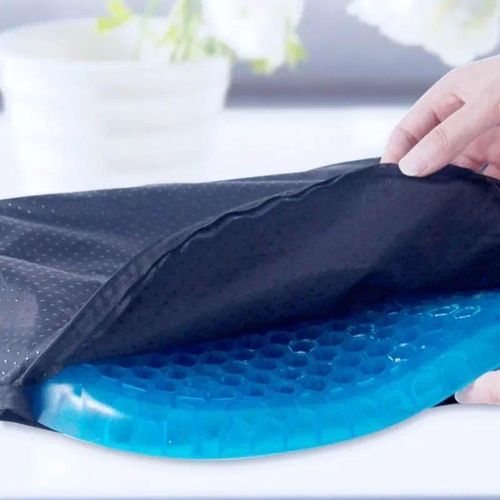 Coussin Gel Ergonomique Antidérapant – Confort Absolu au Bureau, à la Maison ou en Voiture