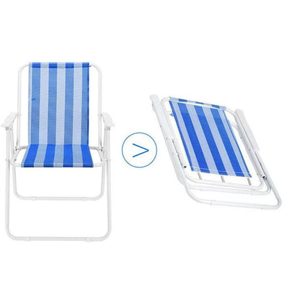 Chaise d’été pratique pour plage &amp; sorties – légère, confortable et facile à transporter
