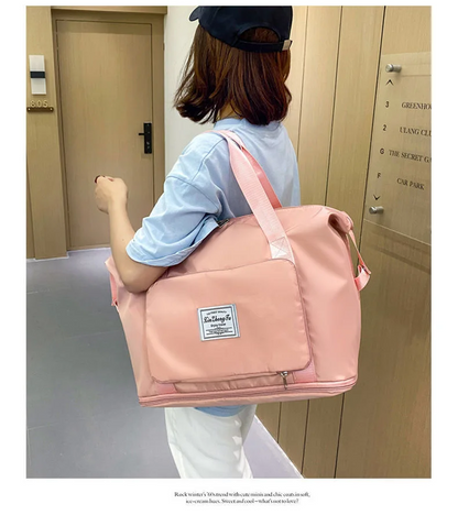 Sac de Voyage avec Bandoulière Amovible – Pratique et Élégant