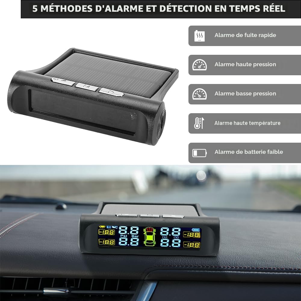 Sécurisez votre conduite avec un système TPMS intelligent
