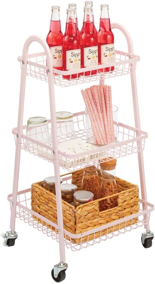 Organisateur de Panier avec Roues : Rangement Pratique et Mobile