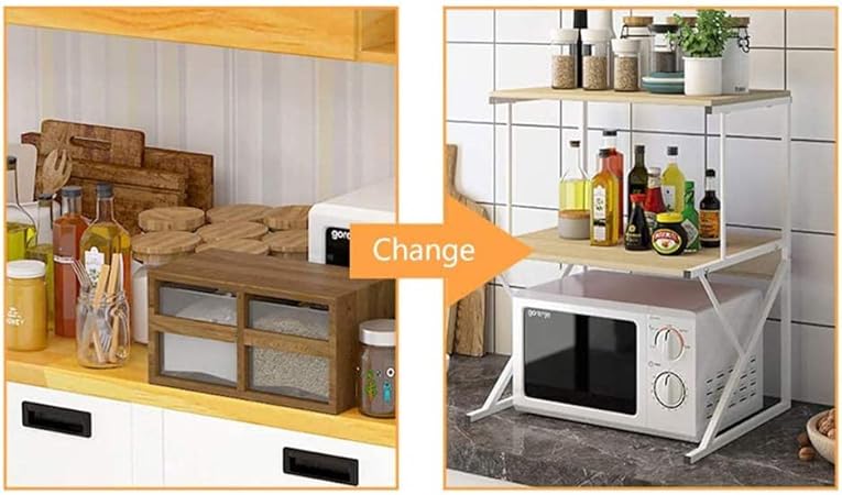 Étagère de Rangement pour Micro-ondes