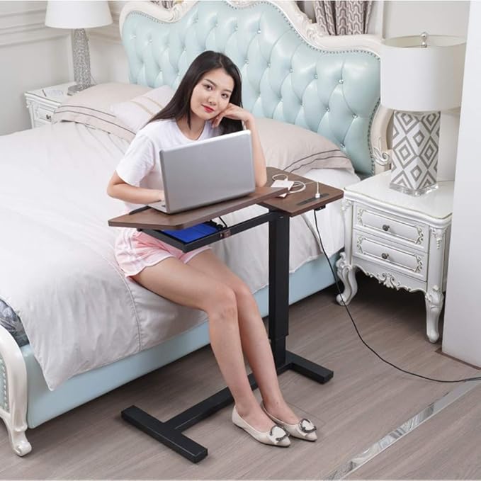 Table réglable pour ordinateur portable – support polyvalent pour lit, canapé ou balcon