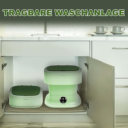 Mini Machine à Laver Pliable 15L - Compacte et Pratique pour les Espaces Réduits