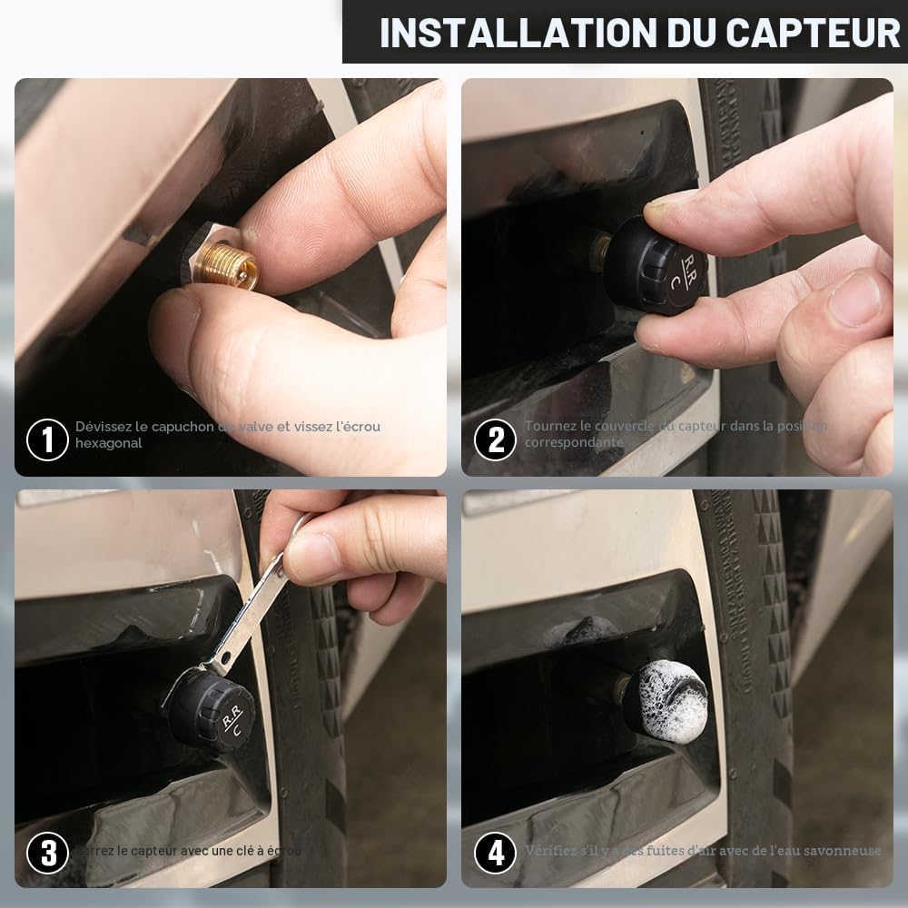 Sécurisez votre conduite avec un système TPMS intelligent