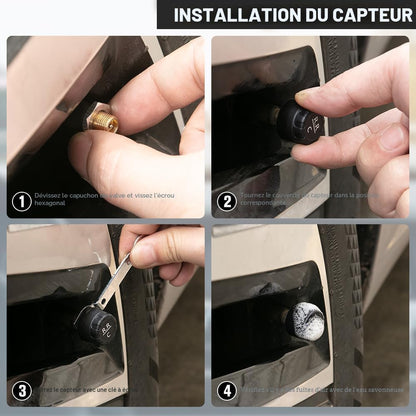 Sécurisez votre conduite avec un système TPMS intelligent
