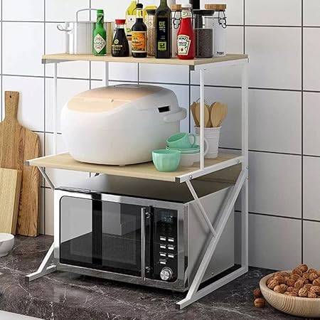 Étagère de Rangement pour Micro-ondes