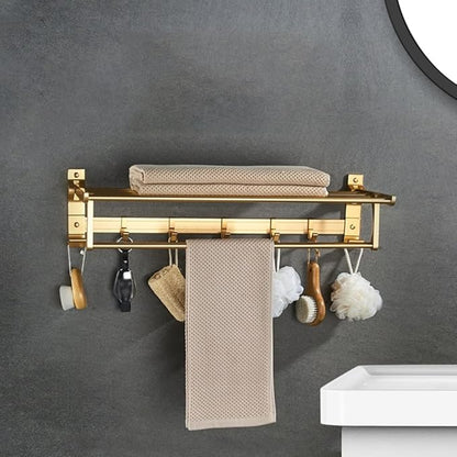 Étagère de Salle de Bain en Aluminium : Rangement Pratique et Élégant