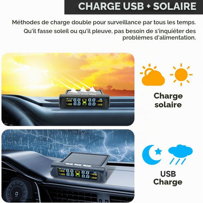Sécurisez votre conduite avec un système TPMS intelligent