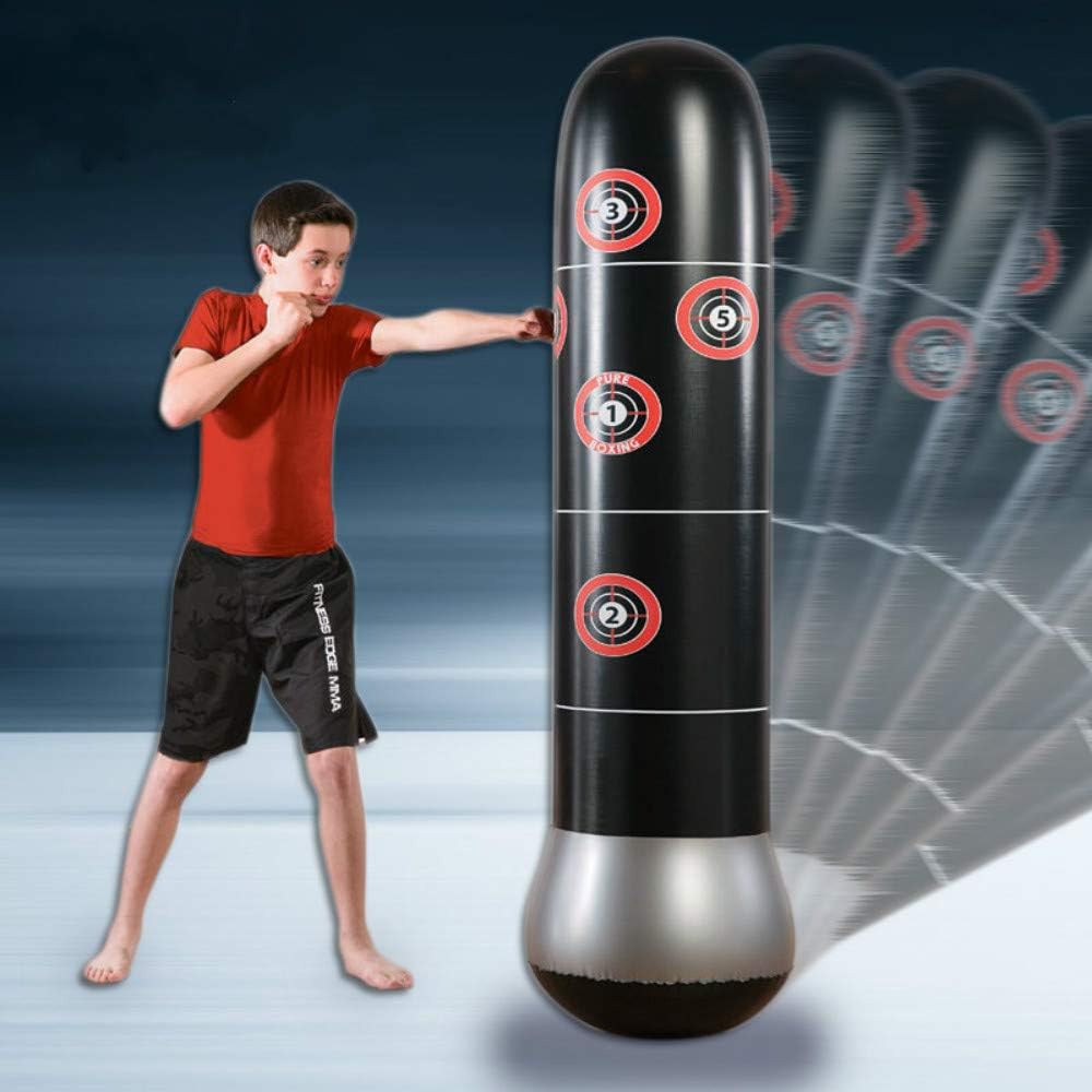 Libérez votre énergie et entraînez-vous à domicile avec le sac de boxe gonflable !&nbsp;