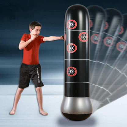 Libérez votre énergie et entraînez-vous à domicile avec le sac de boxe gonflable !&nbsp;