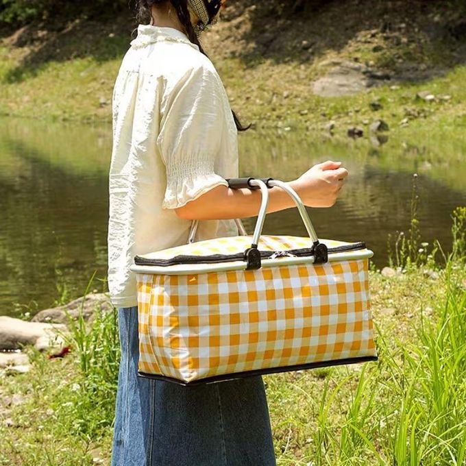 Panier de Pique-Nique Isotherme Pliable – Votre allié indispensable pour l’été