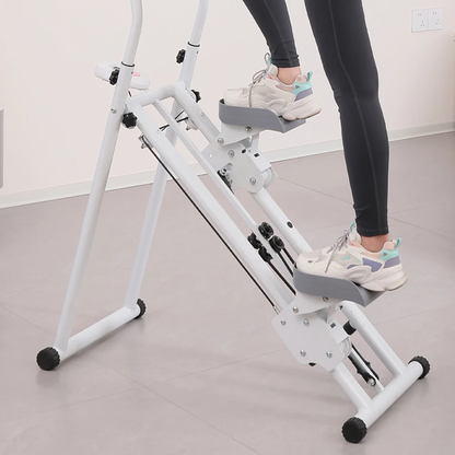Stepper Fitness Pliable avec Compteur – Machine Escalier Maison pour Perte de Poids & Cardio