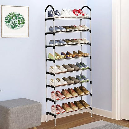 Étagère à Chaussures Multi-Niveaux – Rangement Gain de Place et Design Élégant