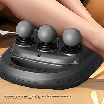 Pistolet de Massage à 6 Têtes – Soulagement Profond et Intelligent pour Tout le Corps