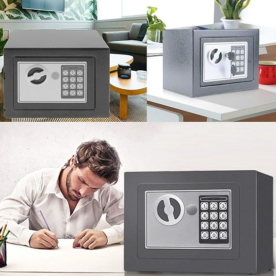 Coffre-Fort Électronique Ignifuge - Protection Ultime pour Vos Biens à Domicile !
