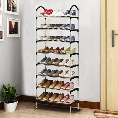 Étagère à Chaussures Multi-Niveaux – Rangement Gain de Place et Design Élégant