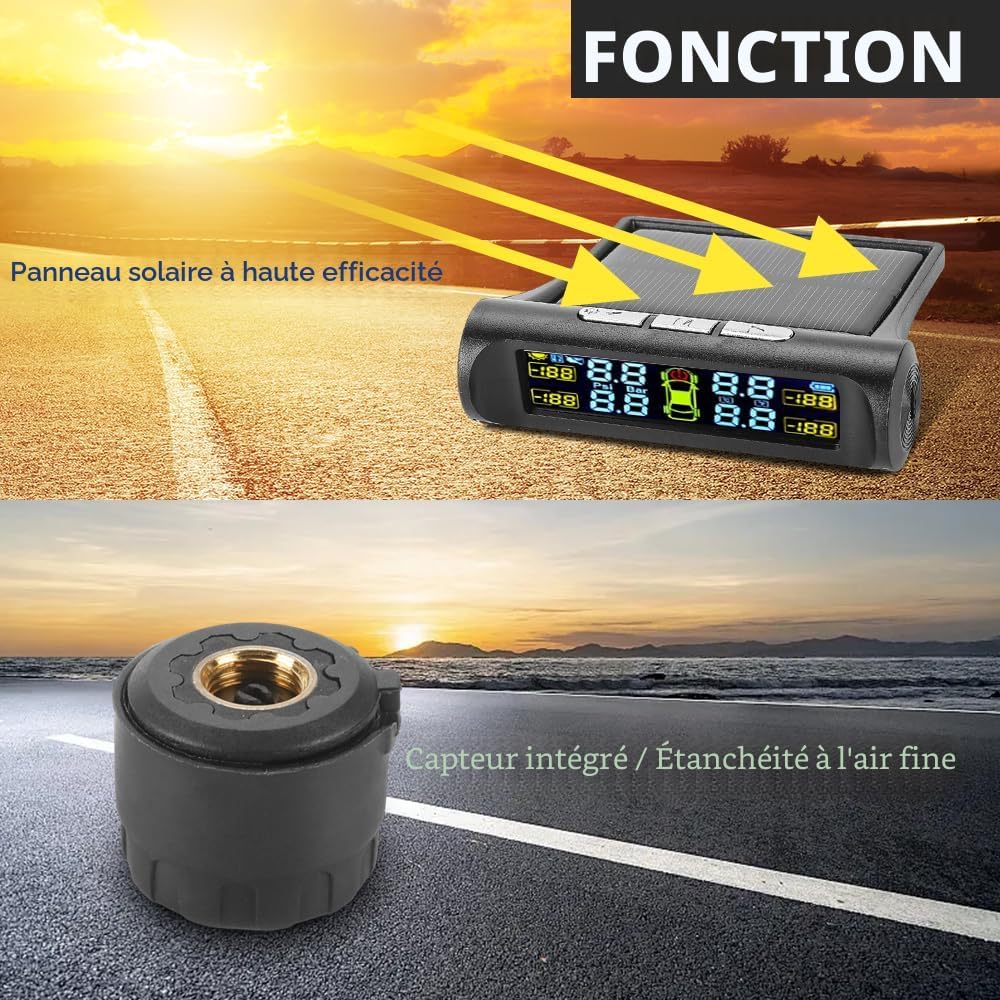 Sécurisez votre conduite avec un système TPMS intelligent