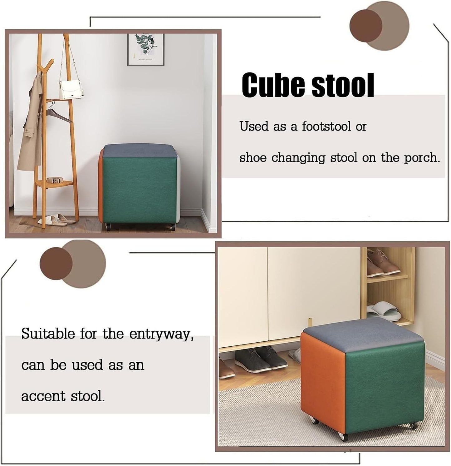 Tabouret Intelligent 5 en 1 – Design Moderne pour Intérieurs Élégants & Haut de Gamme