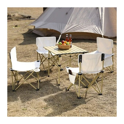 Pack 4 Chaises + Table Pliante – Pour des Moments Inoubliables en Famille