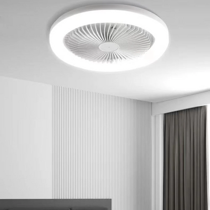 Ventilateur de plafond 3-en-1 avec éclairage LED et télécommande