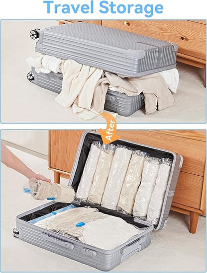 Sacs de Rangement Sous Vide – Lot de 5 (Voyage & Maison)